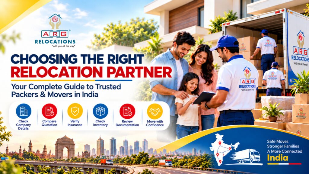 DON’T JUST CHOOSE A MOVER. CHOOSE A TRUSTED PARTNER.